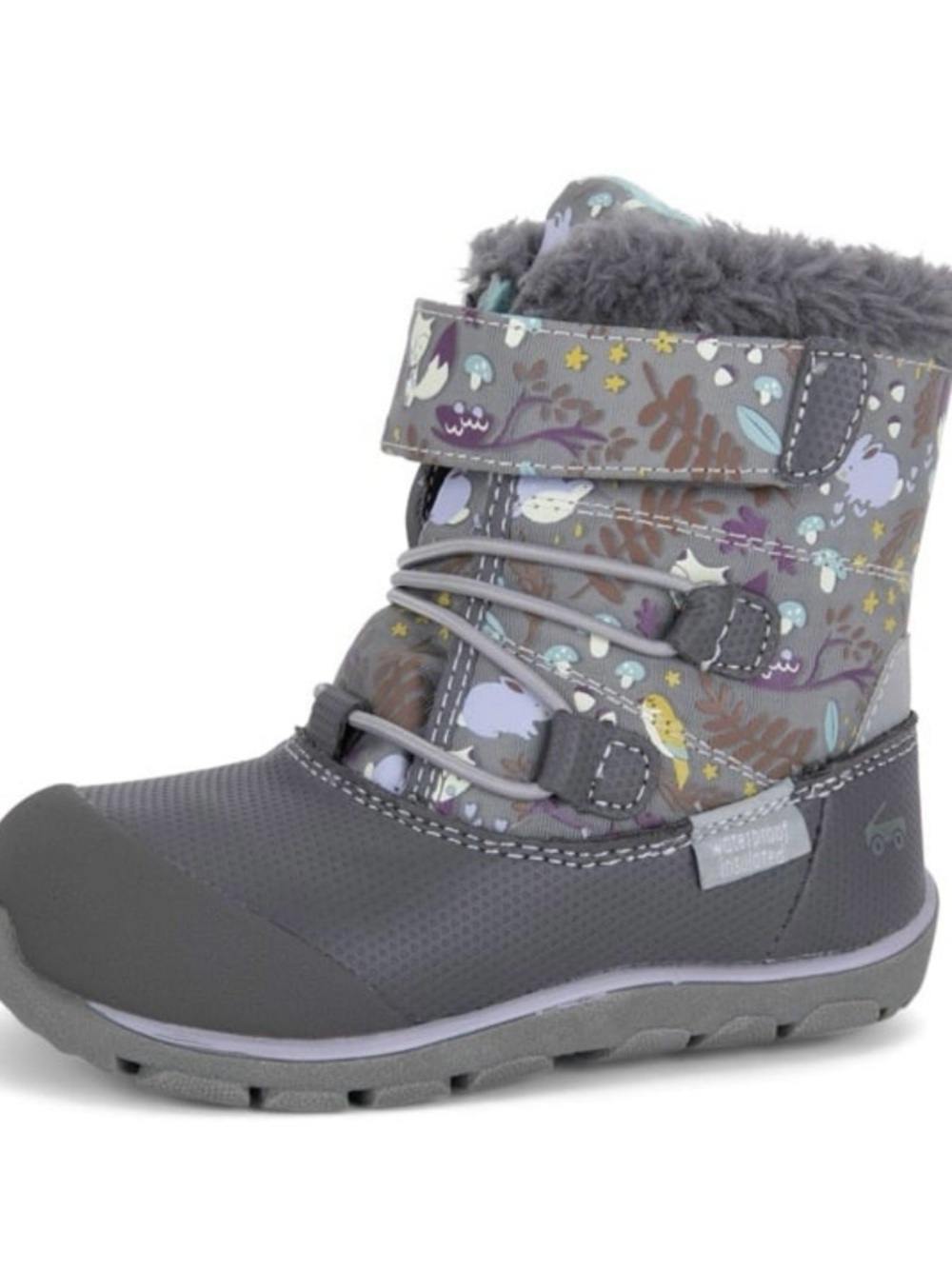 See Kai Run Abby II Waterproof Insulated Boots with animal pattern